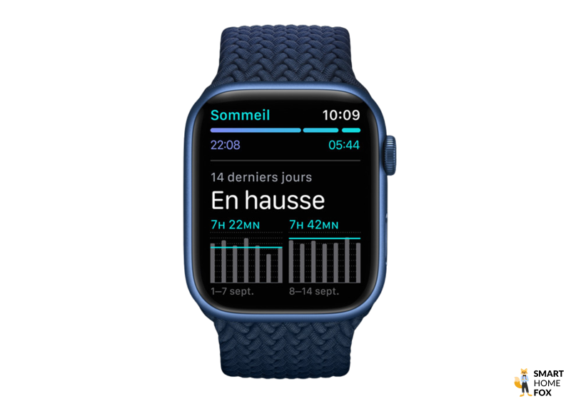apple watch serie 7 suivi du sommeil